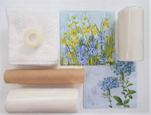 Încarcă imaginea în vizualizatorul Galerie, Kit personalizare lumanari Flowers
